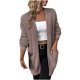 thumbnail image 2 of Puntoco Mujeres Casual Soild Manga Larga Bolsillo Punto Cardigan Suéter Abrigo Outwear Flash Picks Puntoco Puntoco-6680, 2 of 6