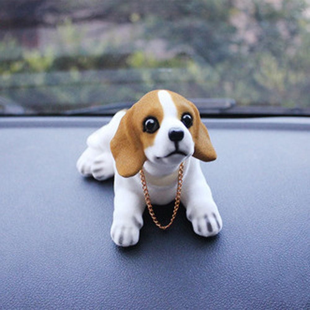 Beagle Love Car Bobble Head