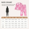 thumbnail image 5 of Uemuo Breast Cancer Awareness (3) Pattern Womens Pajama Sets,PJ Set for Women,Pajamas for Women Logo,Long Sleeve Pajama Set for Women,Soft Long Sleeve Top With Pants-Medium, 5 of 9