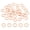 M6x10x1mm, variant on 35PCS M8 Copper Washers, M8x14x1mm Copper Crush Washer Metric Flat Washers Sealing Washers Assortment Kit Oil Drain Plug Gasket Ring for Automotive Battery Vehicles Screws Bolt