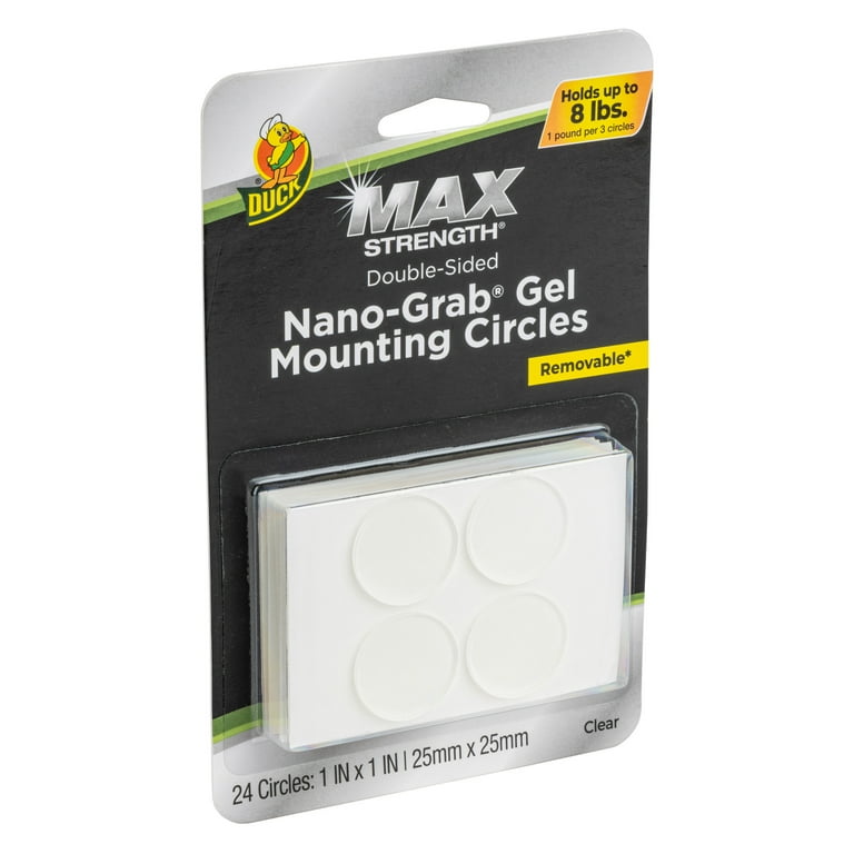 Duck Brand Nano-Grab Gel Tape Circles, 24 Pack photo 2