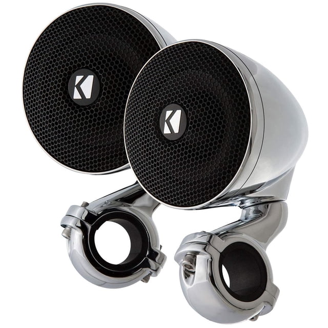 KICKER 47PSM34 Mini 4 Ohm Weatherproof Speaker System for Motorcycles & ATV
