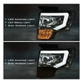 thumbnail image 6 of PIT66 LED DRL Projector Headlights Chrome/Clear Fit for Ford F150 F-150 Truck 2009-2014, 6 of 10