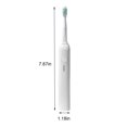 thumbnail image 3 of Binmer USB Charging Toothbrush, Toothbrush With 4 Brush Heads, Smart 3 Gear Toothbrush IPX7, 3 of 8