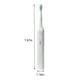 thumbnail image 3 of Teissuly Electric Toothbrush with 2 Brush Heads, IPX7 Waterproof 6 Modes, Smart 3 Gear Electric Toothbrush Teissuly WER202311013983, 3 of 8