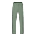 thumbnail image 3 of Pantalon Cargo pour Usage Quotidien Décontracté avec Multiples Poches Coupe Décontractée Pantalon Utilitaire pour Voyage en Plein Air et Randonnée, 3 of 7