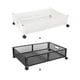 thumbnail image 3 of Toystoory Organizador de almacenamiento de zapatos debajo de la cama, plegable, que ahorra espacio, apilable y duradero, fácil de montar Almacenamiento y organización del hogar Negro 60*40.5*16cm, 3 of 6