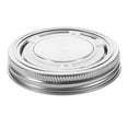 thumbnail image 6 of MLINS Stainless Steel Mason Jar Lid Reusable Canning Lid Jar Covers Leak Proof Metal Cap Replacement For Regular Mouth Size Jar, 6 of 8