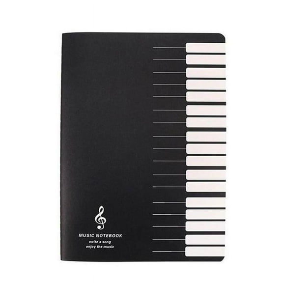 Empty Sheet Music Manuscript Exercise Stationery Book Stick Notebook H3V7