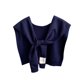 thumbnail image 1 of Bufandas de mujer de color liso de punto para exteriores, chal de invierno con cuello falso, bufanda decorativa Kangshi para el regazo y los hombros, bufanda para mujer, 1 of 1