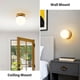 thumbnail image 2 of Aplique de Pared HONIEGG Moderno Globo Latón 6 Dorado Estilo Mid Century, 2 of 9