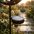 thumbnail image 5 of Halloween Black Cat Stake Light, Waterproof Solar Black Cat on Crescent Moon with Hanging Pumpkin Lantern, Outdoor Halloween Yard Decor for Garden, Patio, Lawn, Pathway,35in,A, 5 of 7