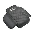 thumbnail image 2 of Reposabrazos de coche genérico, cojín, almohada, caja de pañuelos, consola central universal Negro, 2 of 5