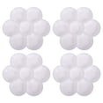 thumbnail image 1 of 4pcs Plateaux Pigmentaires Imitation Céramique en Forme de Fleur de Prunier, 1 of 5