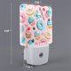 thumbnail image 2 of Balery Cupcakes and Donuts Luz Nocturna LED con Sensor Automático, Enchufe con Sensor Crepuscular, Luz Suave de 0.5W para Dormitorio, Pasillo, Baño-UK, 2 of 7