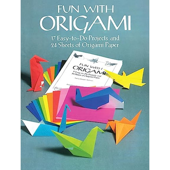 Pre-Owned Fun with Origami: 17 Easy-To-Do Projects and 24 Sheets of Origami Paper (Paperback) 0486266648 9780486266640