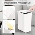 thumbnail image 4 of Bote de basura TIPGO 10L/2.6 galones con tapa para baño, cocina, 4 of 7