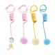 thumbnail image 1 of Hanging Spring Plush Cat Toy Ball, Hanging Cat Toys for Indoor Cats with Bell, 1 of 5