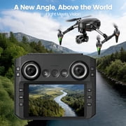 BEEPRINCESS 4.3 Screen RC Drone, 1080P Camera, Brushless Motor, 2 Batteries 30 Min Flight, 2.4G Quadcopter for Beginners