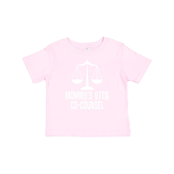 Inktastic Lawyer Mommy Little Co Counsel Boys or Girls Baby T-Shirt
