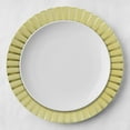 thumbnail image 3 of Koyal Wholesale Minimalist Ribbed Acrylic Gold Charger Plates for Weddings Birthdays Quinceaneras Party Events, 4-Pack, 3 of 5