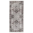 thumbnail image 2 of Superior Mahi Modern Medallion Washable Indoor Runner Rug, 2' 7" x 6', Grey, 2 of 8