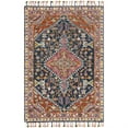 thumbnail image 1 of Loloi Zharah Navy / Multi - 3'-6" x 5'-6", 1 of 2