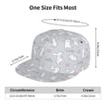 thumbnail image 6 of Uemuo Fun Rabbit Pattern Women's Baseball Cap,Straight Brim Hat,Golf Dad Hat,Travel Hat,Sun Protection Cap,Everyday Accessory, 6 of 9
