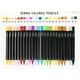 Zebra Crayons de Couleur Zensations 24/pkg – image 1 sur 12