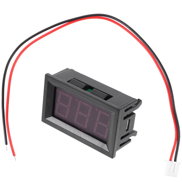 Shisuyan 1Pcs AC Voltage Meter Head Compact Size Design for Professional Use 4.80X3.00X2.30in