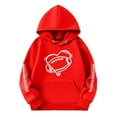 aDJFDGT Oversized Hoodies for Girls 1012 Beach Girl's Hoodie Long