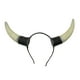 thumbnail image 1 of KAKOWELY Diadema de cuernos de toro con aro de pelo de vaca, diadema para disfraz de cosplay para niños y adultos, para Halloween y Navidad., 1 of 4