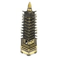 thumbnail image 2 of 7.1 Inch Tower Model, Tower Desktop Decor, Alloy Vintage For Bedroom Home, 2 of 8