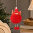 thumbnail image 4 of Boovnll Christmas Ornaments 6 Pcs, Plush Christmas Tree Decorations with Knit Hat and Winged Doll Pendants, Xmas Hanging Ornaments for Home Holiday Decor, 4 of 7