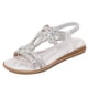 thumbnail image 2 of Sandalias Casuales Verano para La Playa Zapatos Flores Bohemias Con Diamantes Imitación Mujer, 2 of 9
