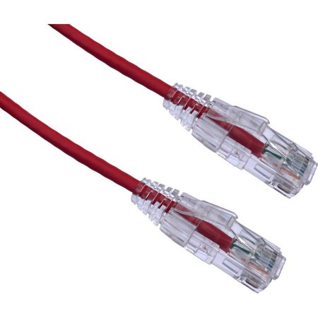 UPC: 0841280147647 | Axiom 15FT CAT6 BENDnFLEX Ultra-Thin Snagless Patch Cable 550mhz (Red)