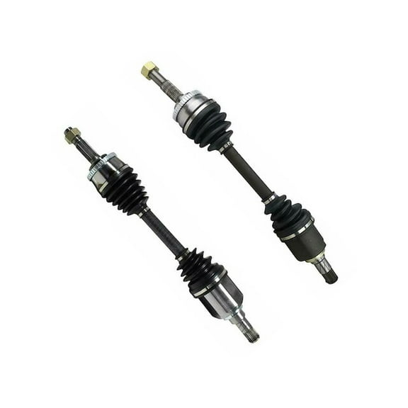 Front CV Axle Shaft Set - Compatible with 1998 - 2001 Nissan Altima 2.4L 4-Cylinder 1999 2000