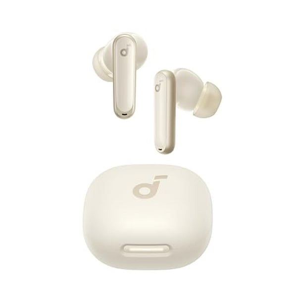 Soundcore P40i de Anker, auriculares inalámbricos con cancelación de ruido, cancelación de ruido adaptativa a los entornos, graves intensos, tiempo de reproducción de 60 horas, estuche 2 en 1 y soport