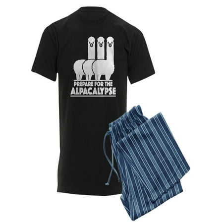 

CafePress - Prepare For The Alpacalypse - Men s Dark Pajamas