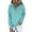 Sky Blue, variant on TKLPEHG Womens Half Button Sweatshirt Drawstring Hoodies Long Sleeve Hooded Pullover Fall Fashion Sweatshirt with Pocket (Black,XXL)