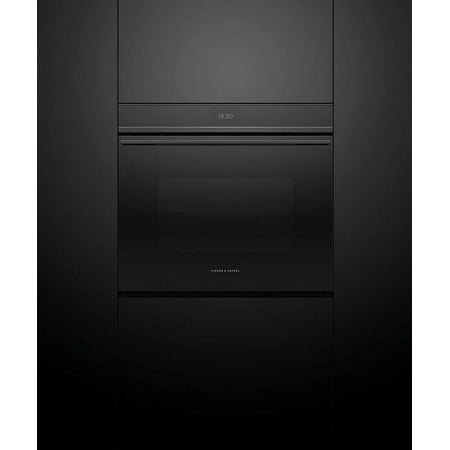 Fisher & Paykel - Contemporary 30" Built-In Single Electric Convection Oven - Black