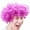 Purple, variant on HNMKIU Carnival Afro Wig Funny Colorful Clown Wig for Masquerade Party outfits for women Blue,One Size