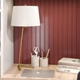 thumbnail image 4 of Hudson & Canal TL0890 Markos Tilted Brushed Brass Table Lamp, 4 of 8