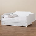 thumbnail image 3 of Bowery Hill White Finished Wood Full Size Daybed, 3 of 12