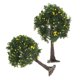 thumbnail image 2 of 2pcs Miniature Scenery Trees Realistic Fake Trees Diy Train Landscape Models For Architecture And Fairy Garden Decoration Diorama Sand Table, 2 of 2