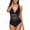 Black, variant on gakvbuo Summer Swimsuit Women One Piece Bathing Suit for Women Plus Size Swimsuit for Women Women Push Up Bandage Padded One Piece Bathing Suit Bikini Set Swimwear Swimsuit