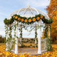 thumbnail image 7 of FEISHENTT Christmas Decorations - Fall Decor - 5.9 Ft Dried Orange Slice Christmas Fall Garland - Farmhouse Xmas Thanksgiving Decor Indoor for Table Mantle, 7 of 7