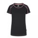 thumbnail image 1 of Trespass - Camiseta de manga corta modelo Mamo para mujer (Negro/Coral neón), 1 of 2