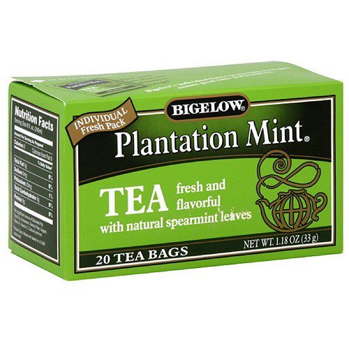 Bigelow Plantation Mint Tea, 20ct (Pack of 6)