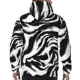 thumbnail image 7 of Fotbe Men's Hoodie with Leopard And Zebra 2 Pattern - Kangaroo Pocket Pullover Hooded Sweatshirt, Perfect for Daily Wear, Travel, and Home-Small, 7 of 7